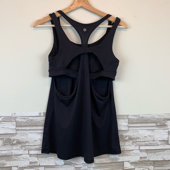 lululemon athletica Tops - Lululemon workout double tank top in size 8